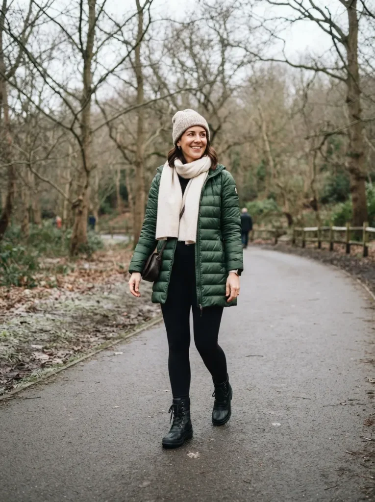 Puffer Legging Layers
